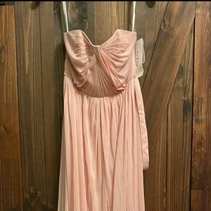 Full length multi-way bridesmaid gown